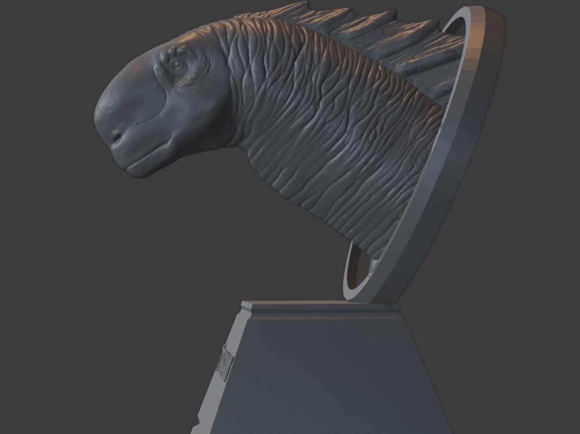 Jurassic World Reborth Titanosaurus Bust