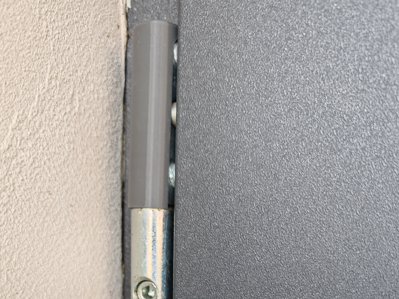 European door hinge covers