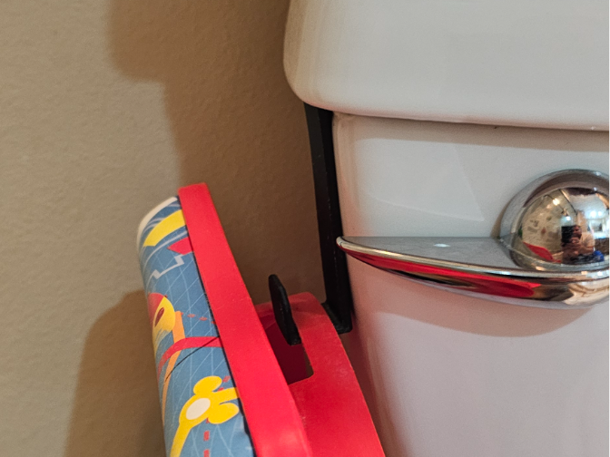 Toddler Toilet Seat Hanger