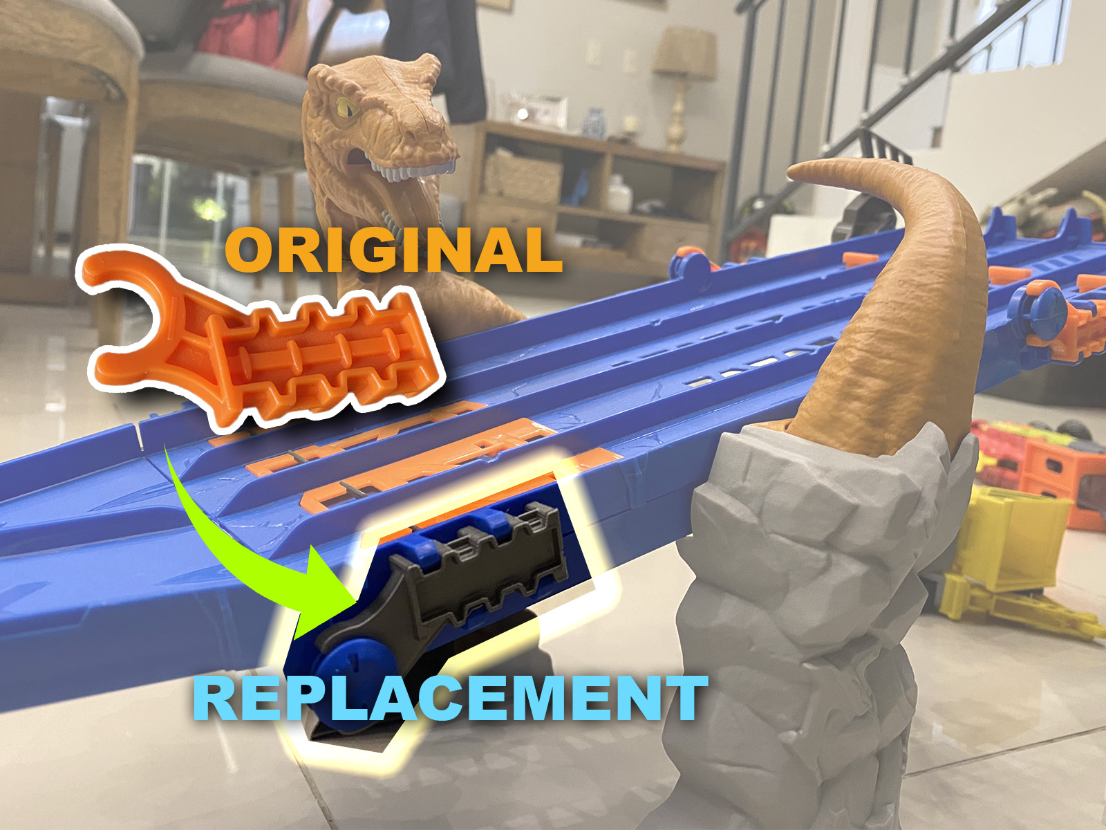 Metal Machines 4-Lane Track Connector Replacement