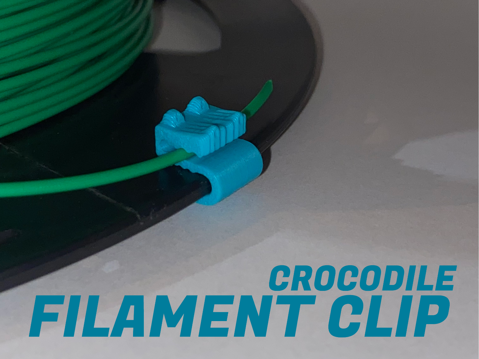 Croc – Filament Clip (3mm & 5mm versions)