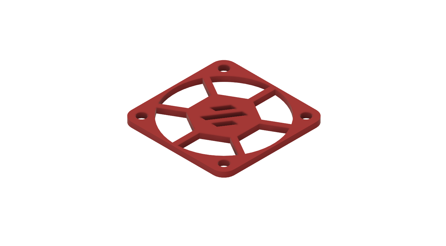 Voron Logo 40mm fan grill 风扇保护支架