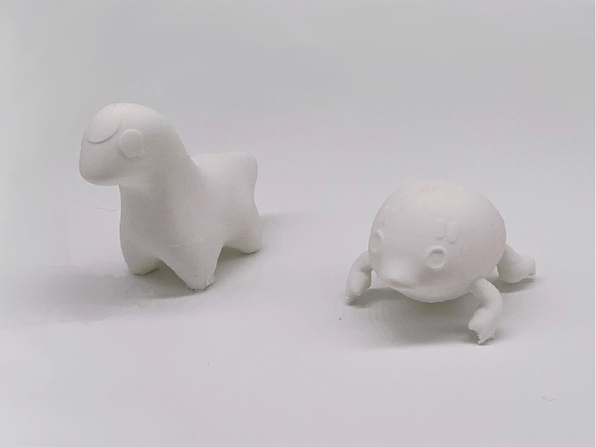 Five toads and dinosaur moon