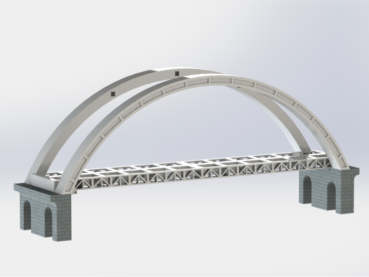 Xiaoqiang Train Model—Bridge Model