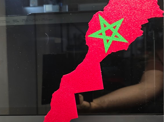 Map Morocco