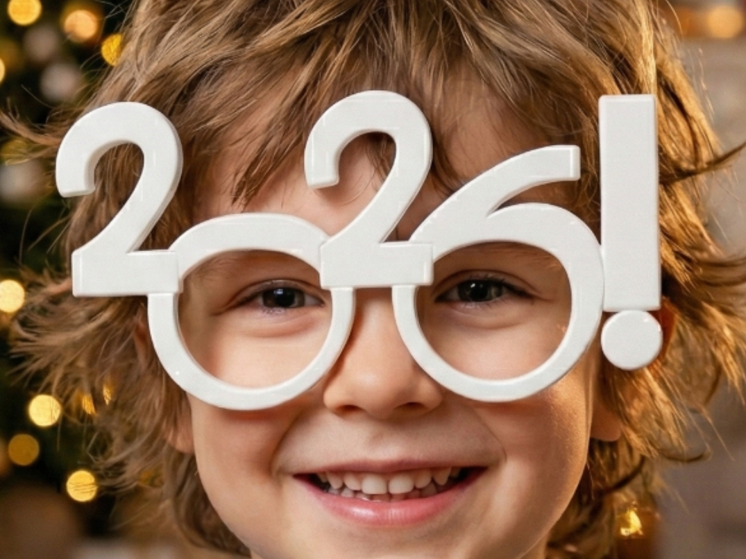 Happy New Year 2026 Kids Version