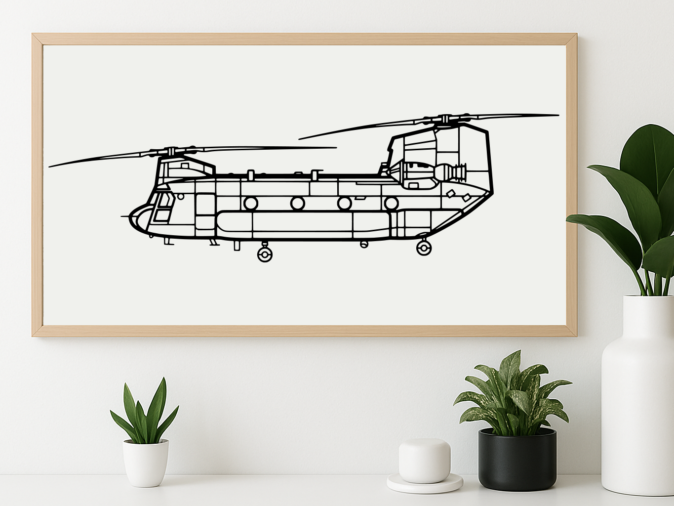 CH-47 Chinook (Silhouette)