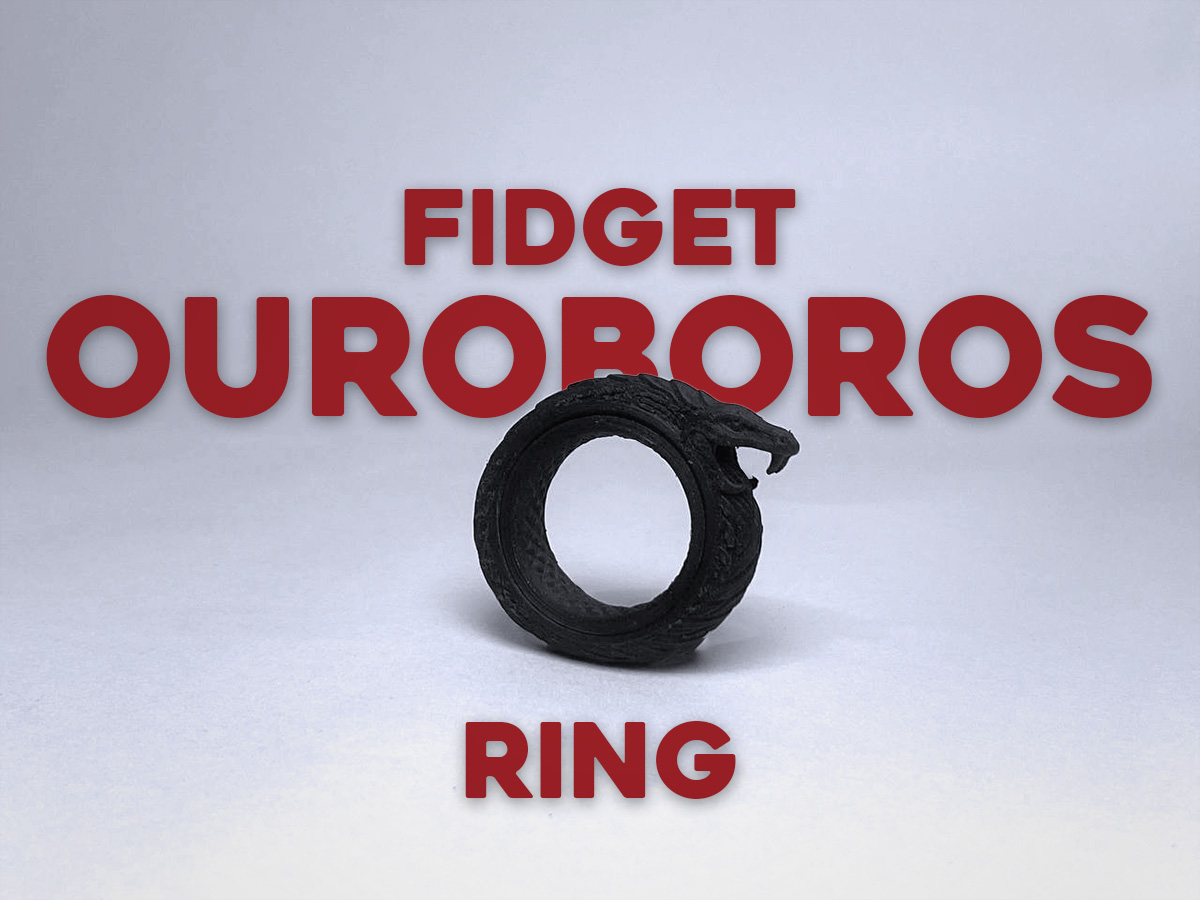 Fidget Ouroboros Ring