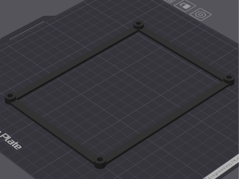 Waveshare 7" frame