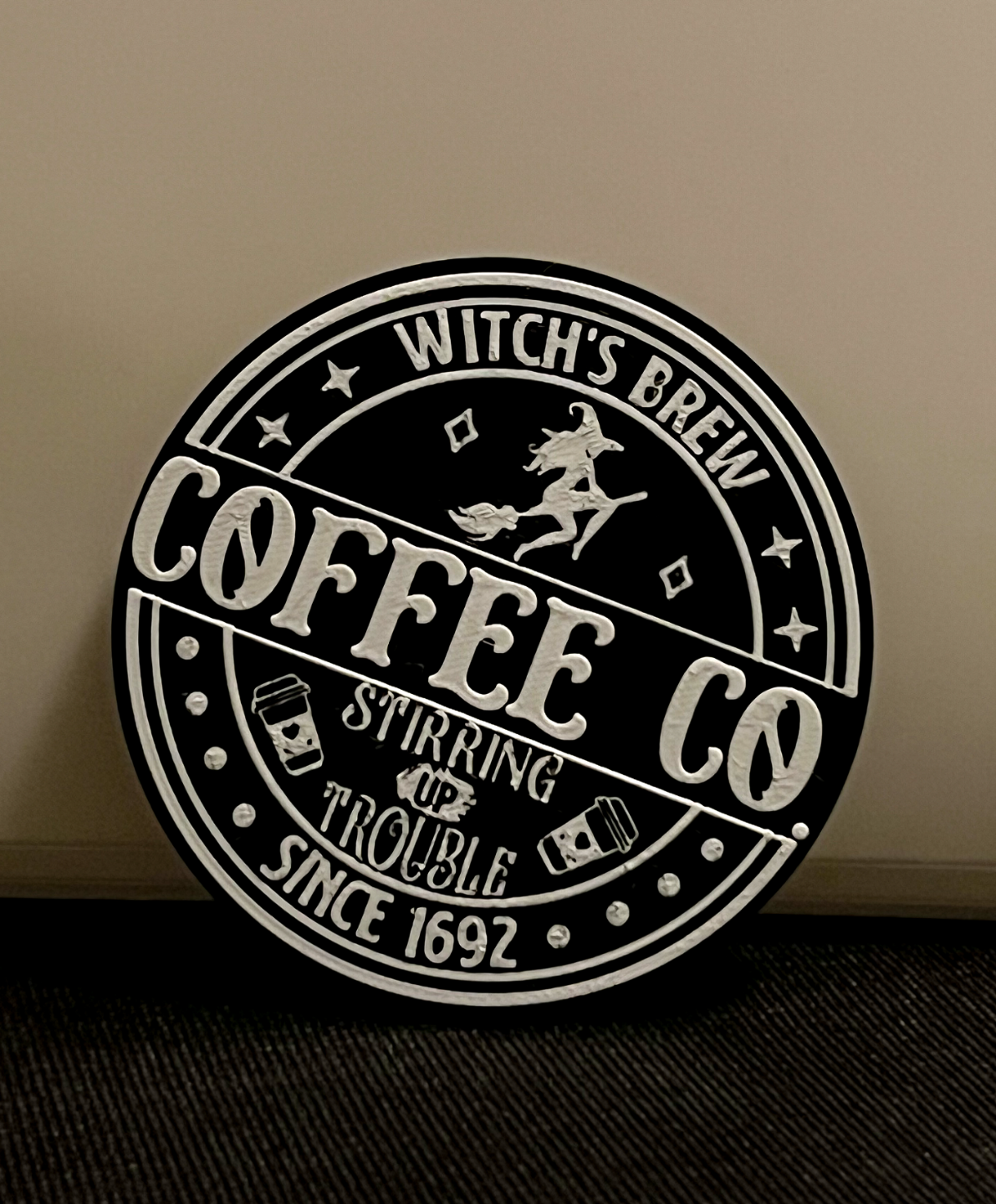 Witch's Brew Coffee Co Sign