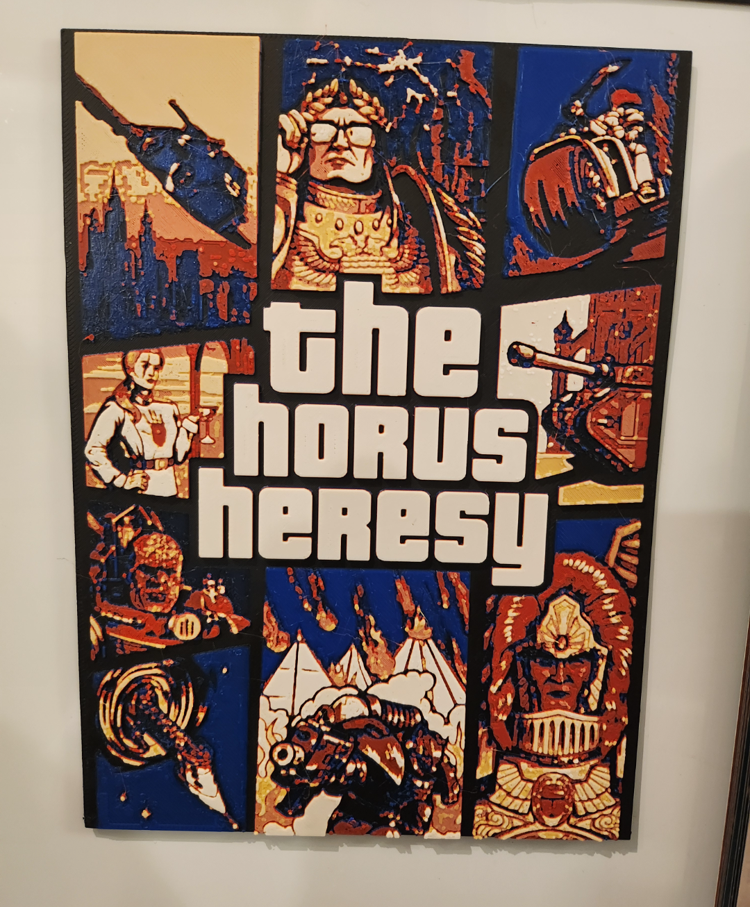 Horus Heresy GTA Style Hueforge Print