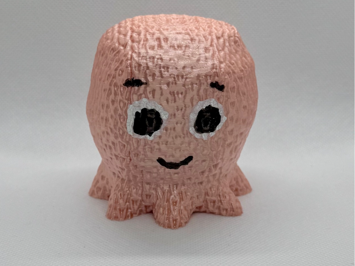 Cute Knitted Octopus