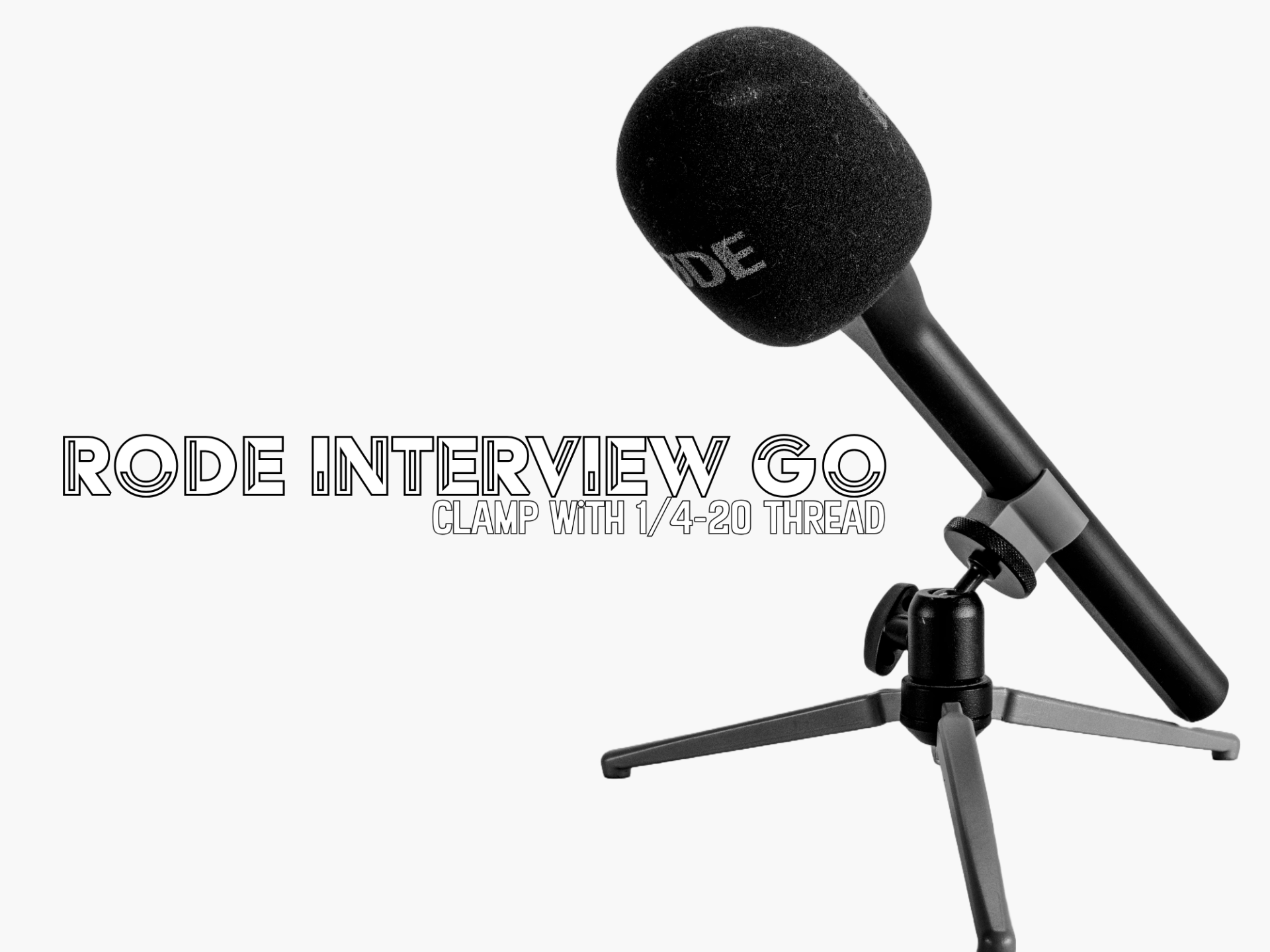 Rode Interview Go Mic Clamp (1/4-20 thread)