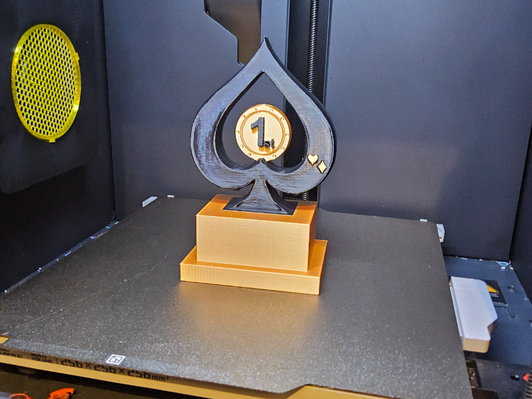 Trophy 1st poker