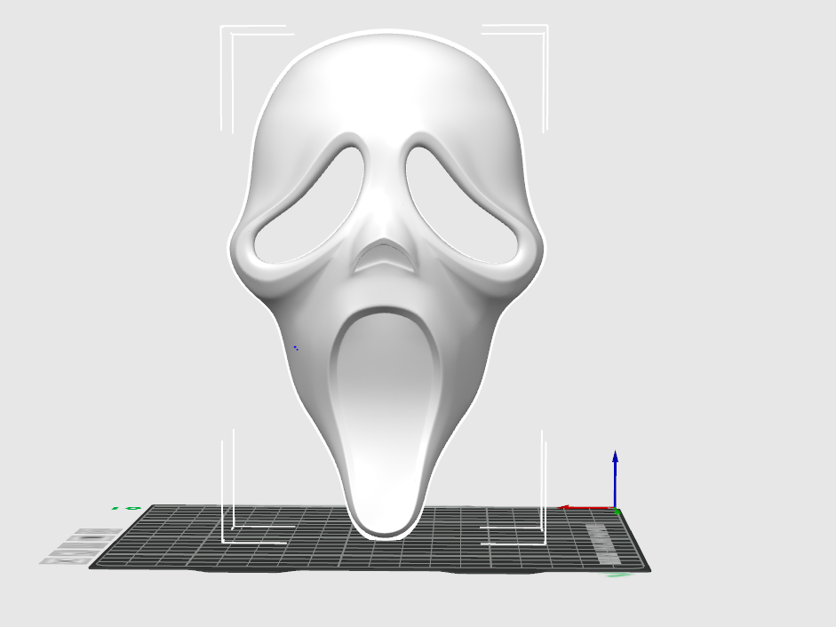 Scream Mask (Compatible with A1 Mini)