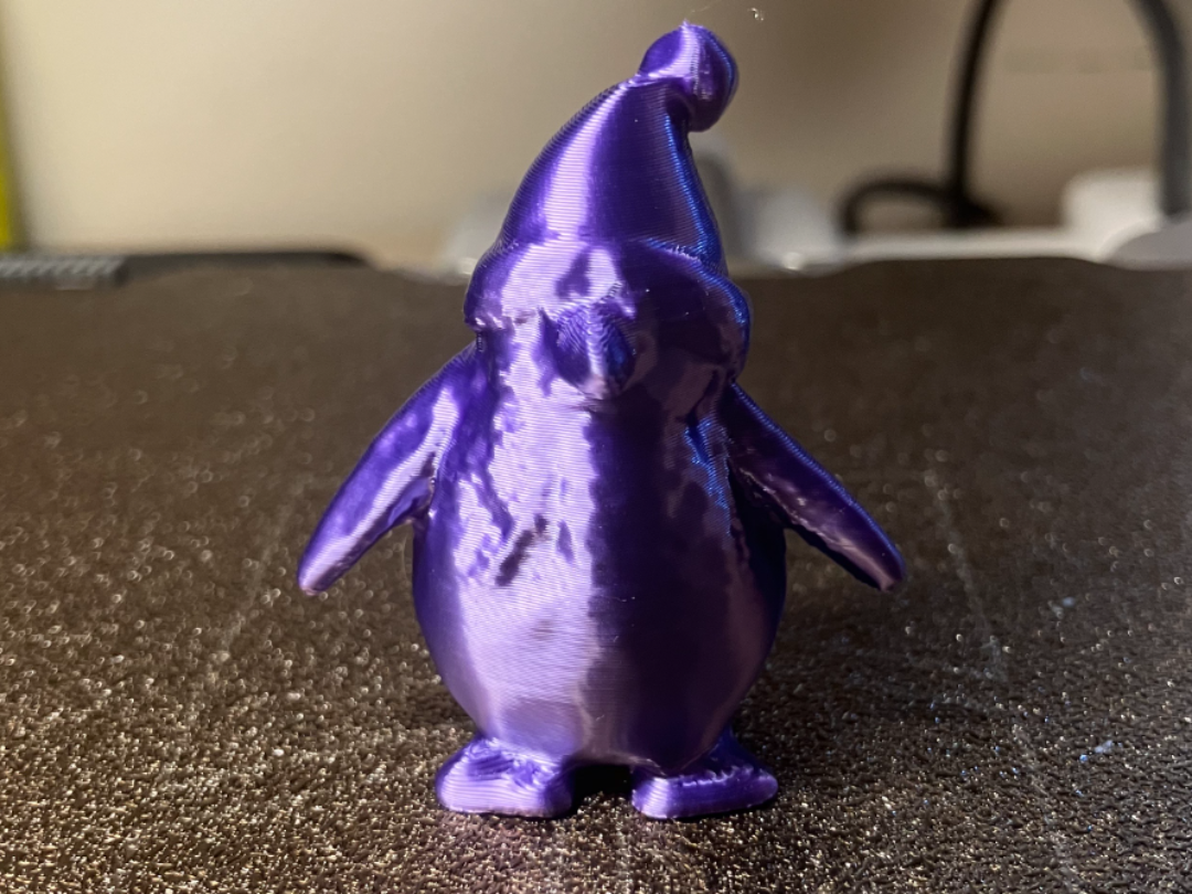 Miniature Christmas Penguin: Fast Print and Cute
