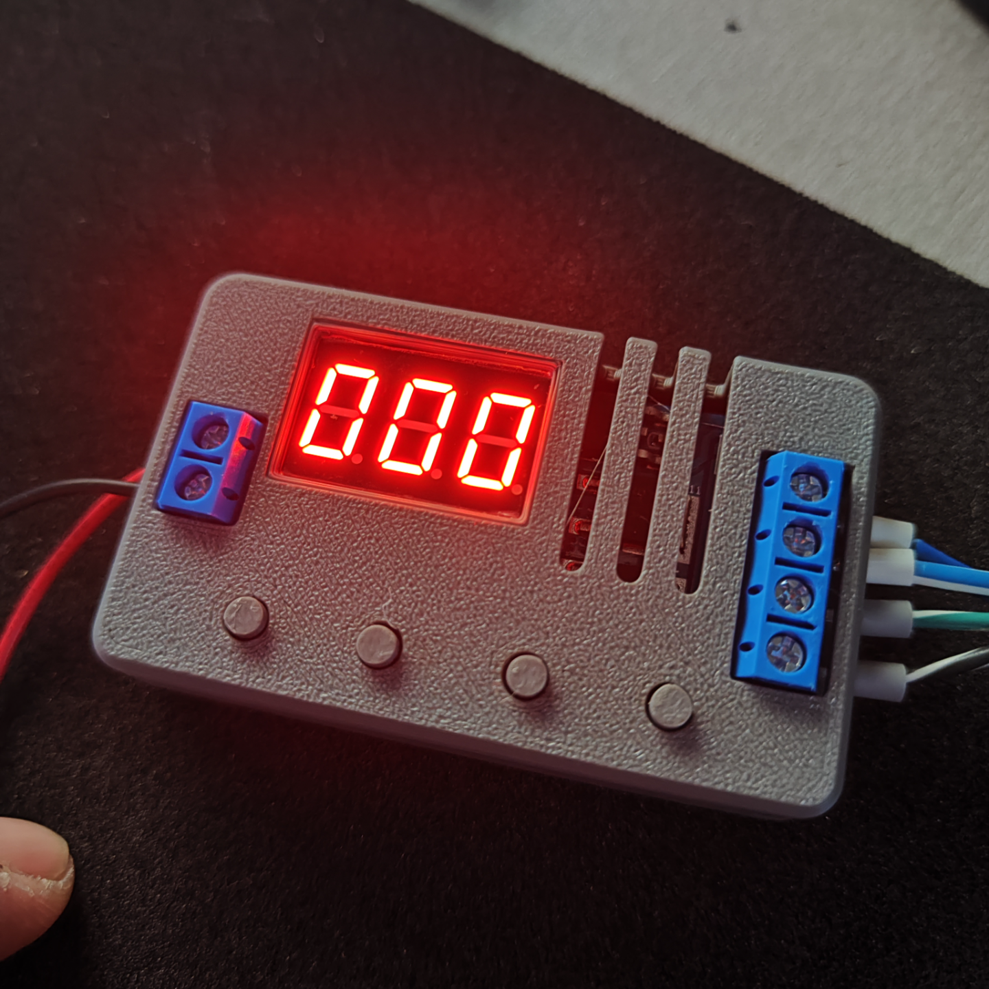 Case for time delay board