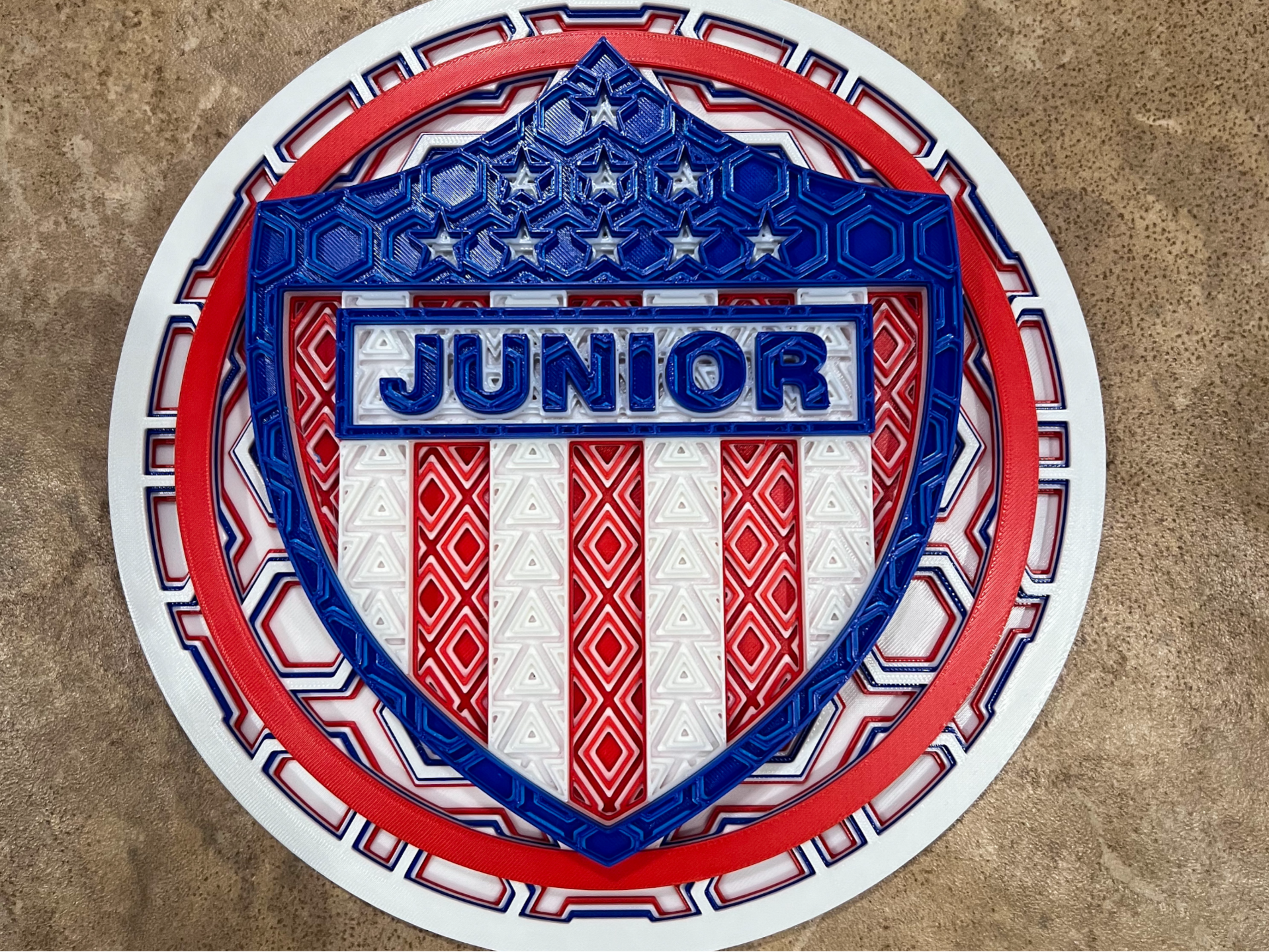 Junior FC Dimensional Mosaic