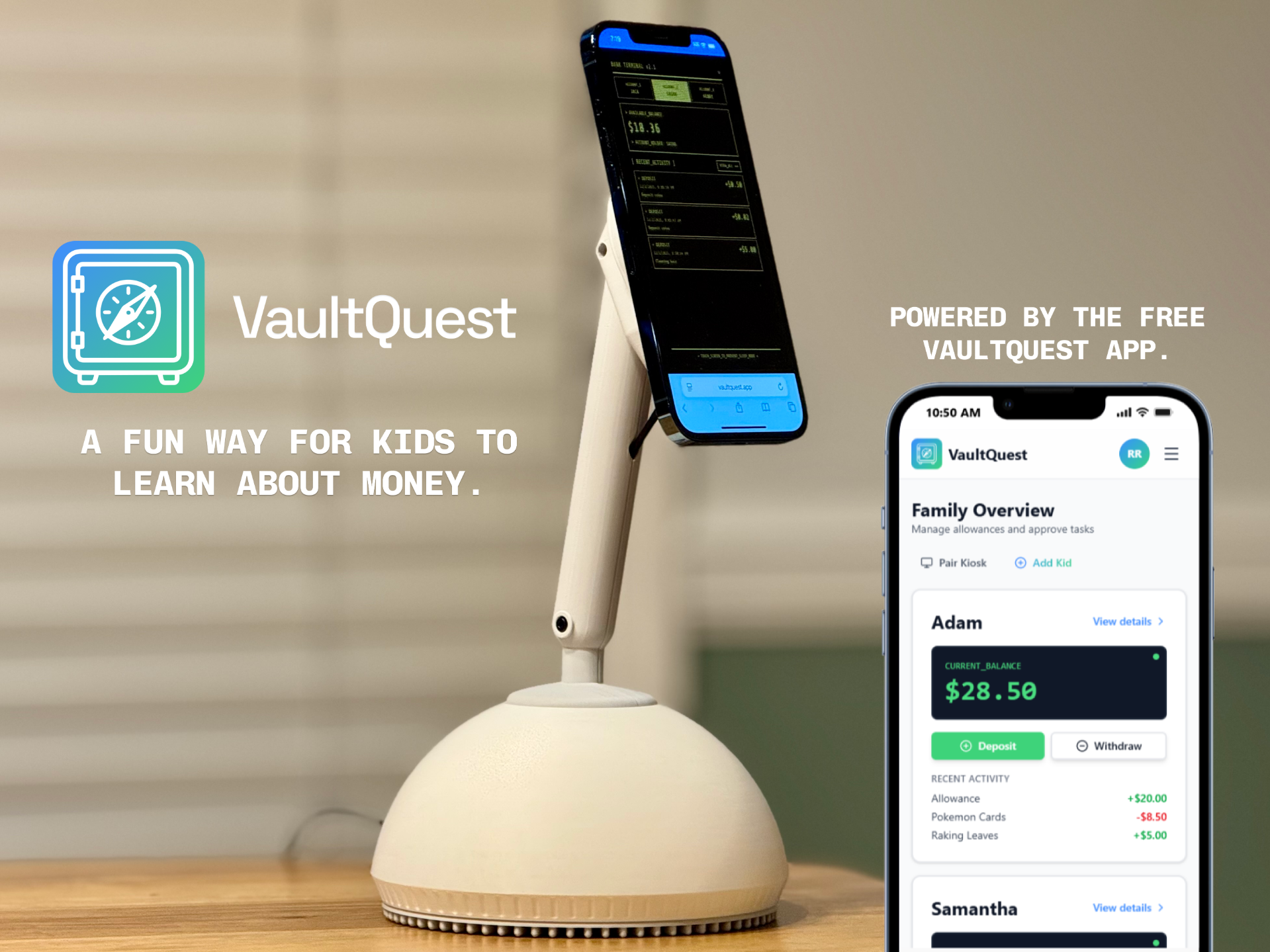 VaultQuest Home Terminal - Dome Edition