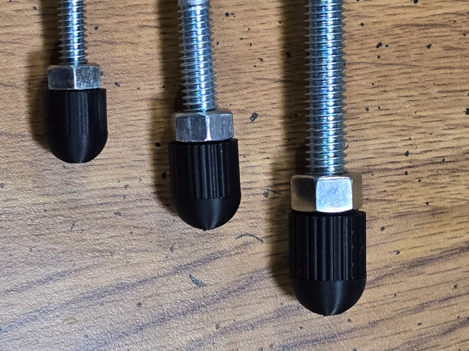 Bolt End Caps - Screw-On
