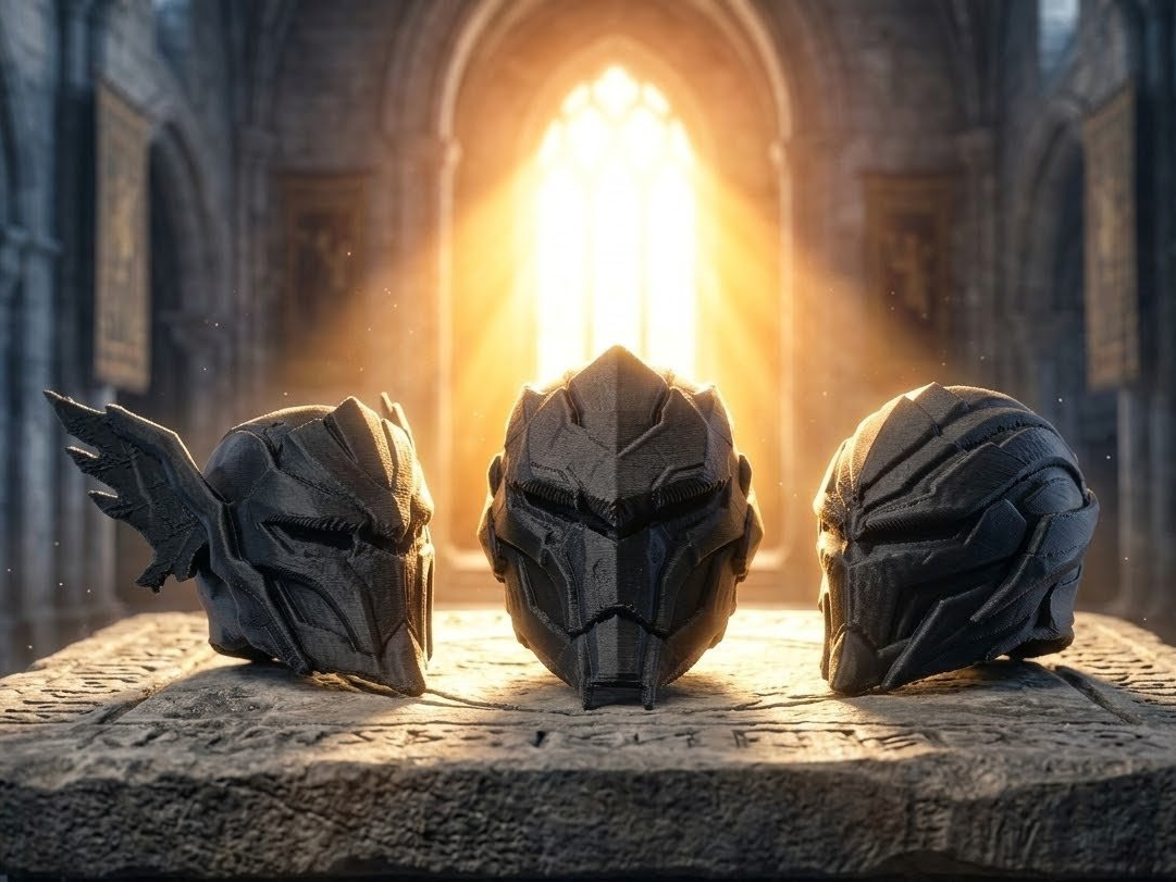 Paladin Head Pack for Dummy 13 // KABUTO [PHP-02]