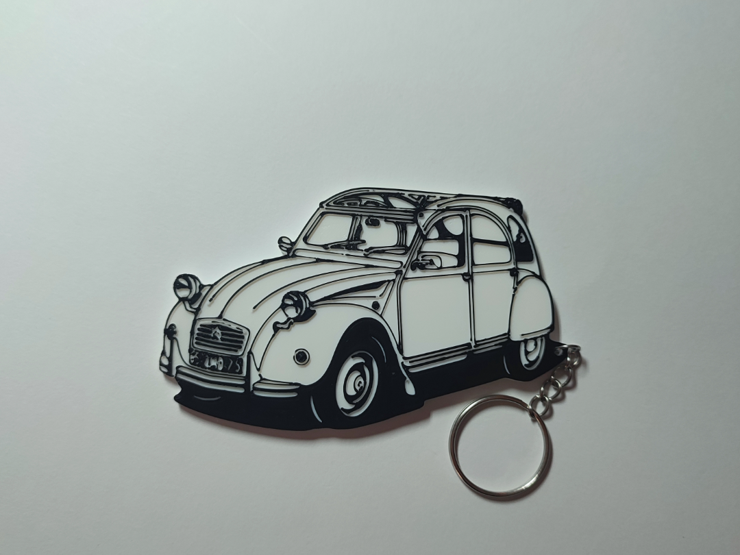 Llavero Vintage 2CV