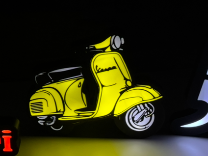 Lampada led piaggio vespa hp