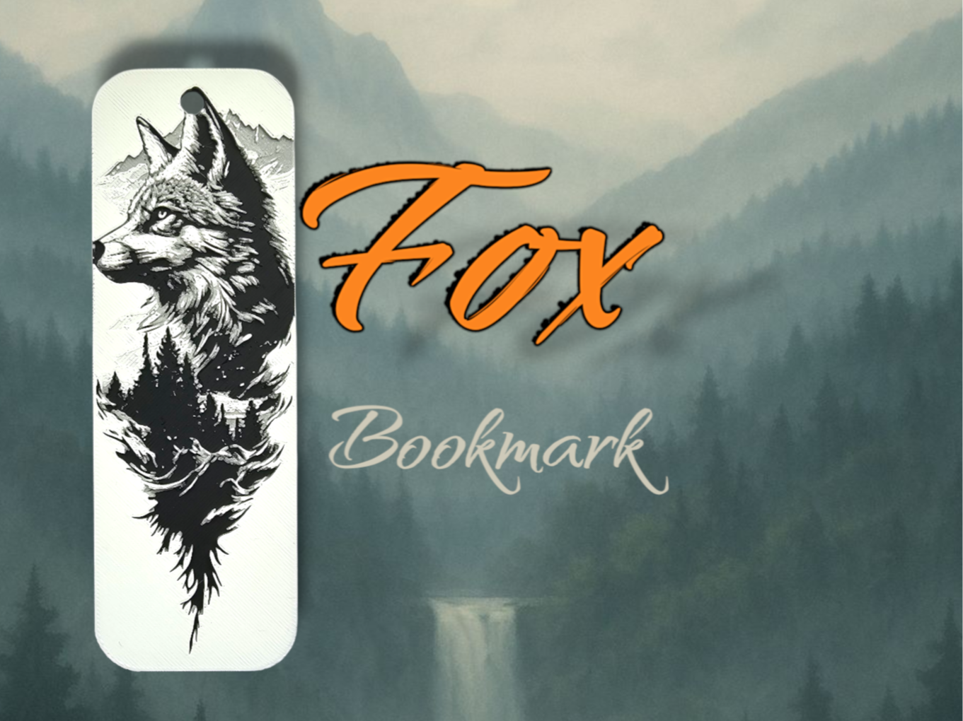 Fox Mountain -  bookmark