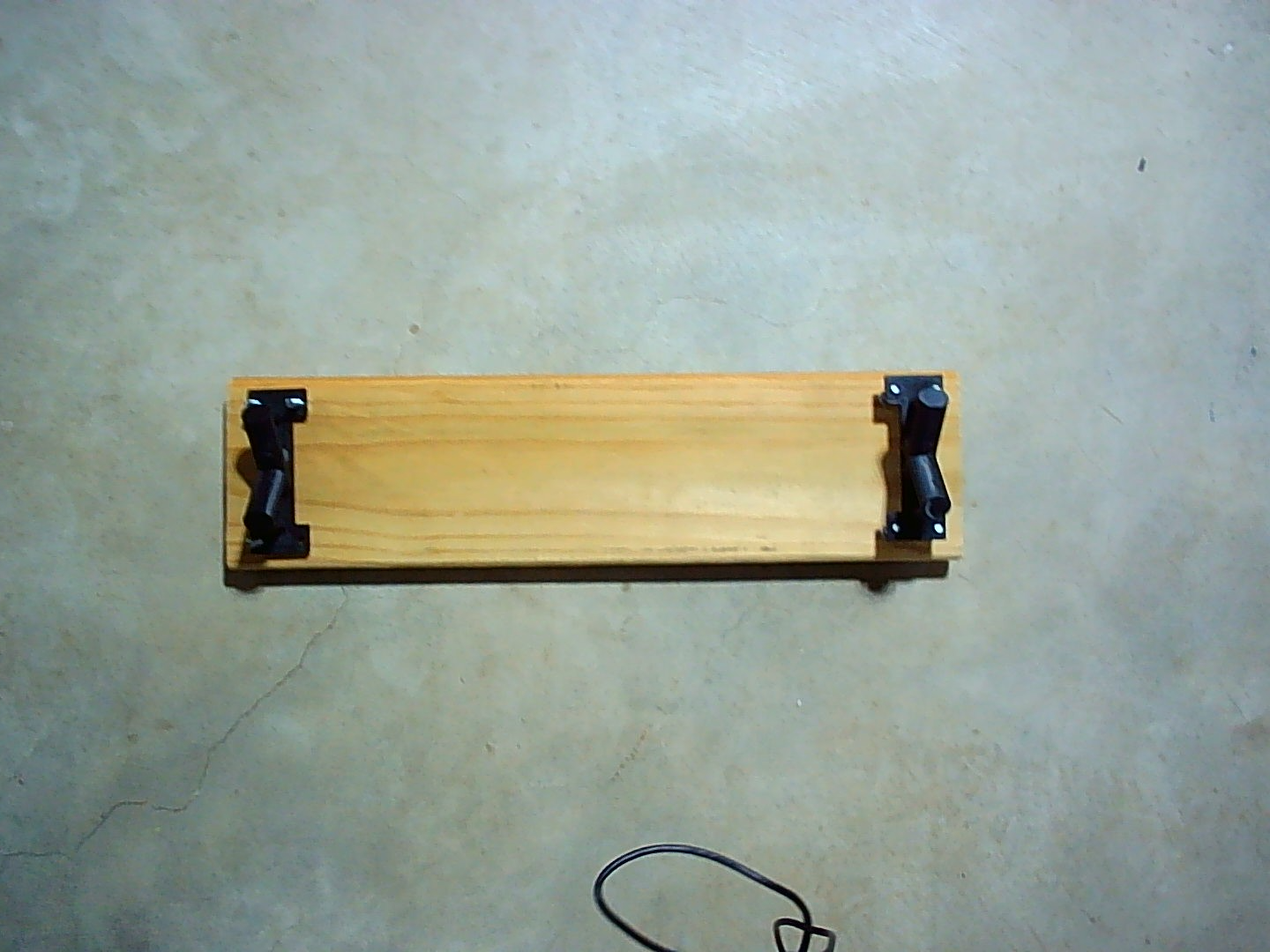 Home made lead sled mounts