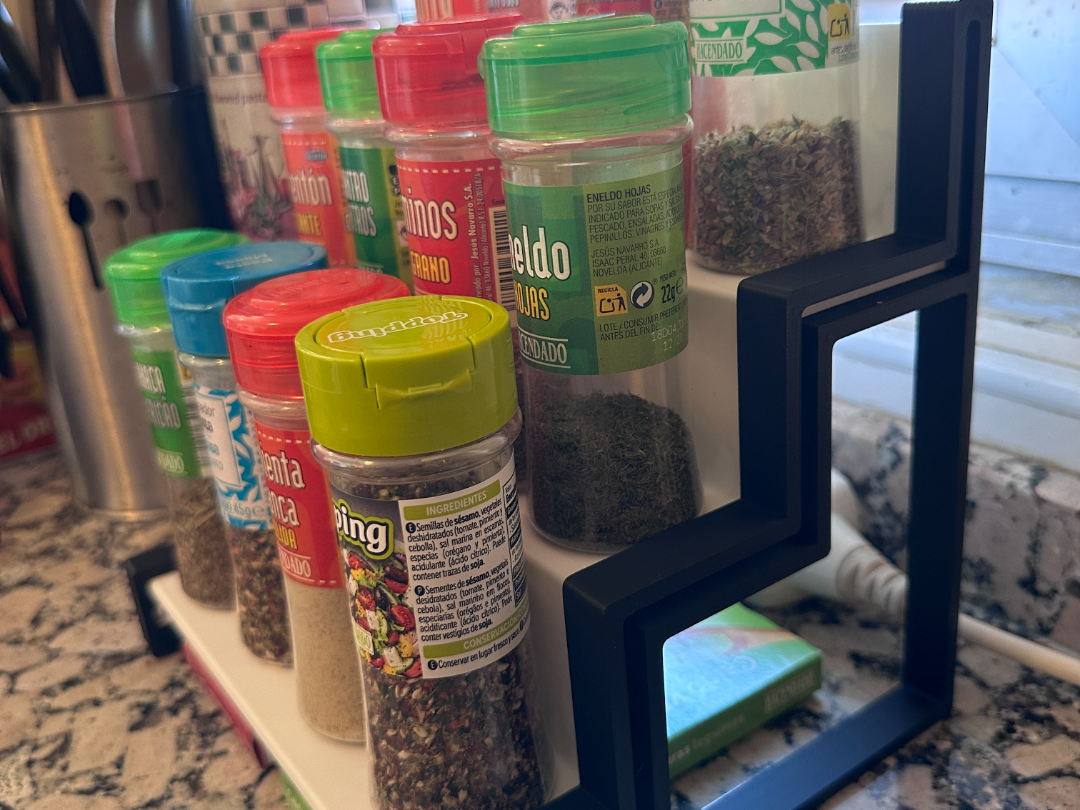 Organizador para especias