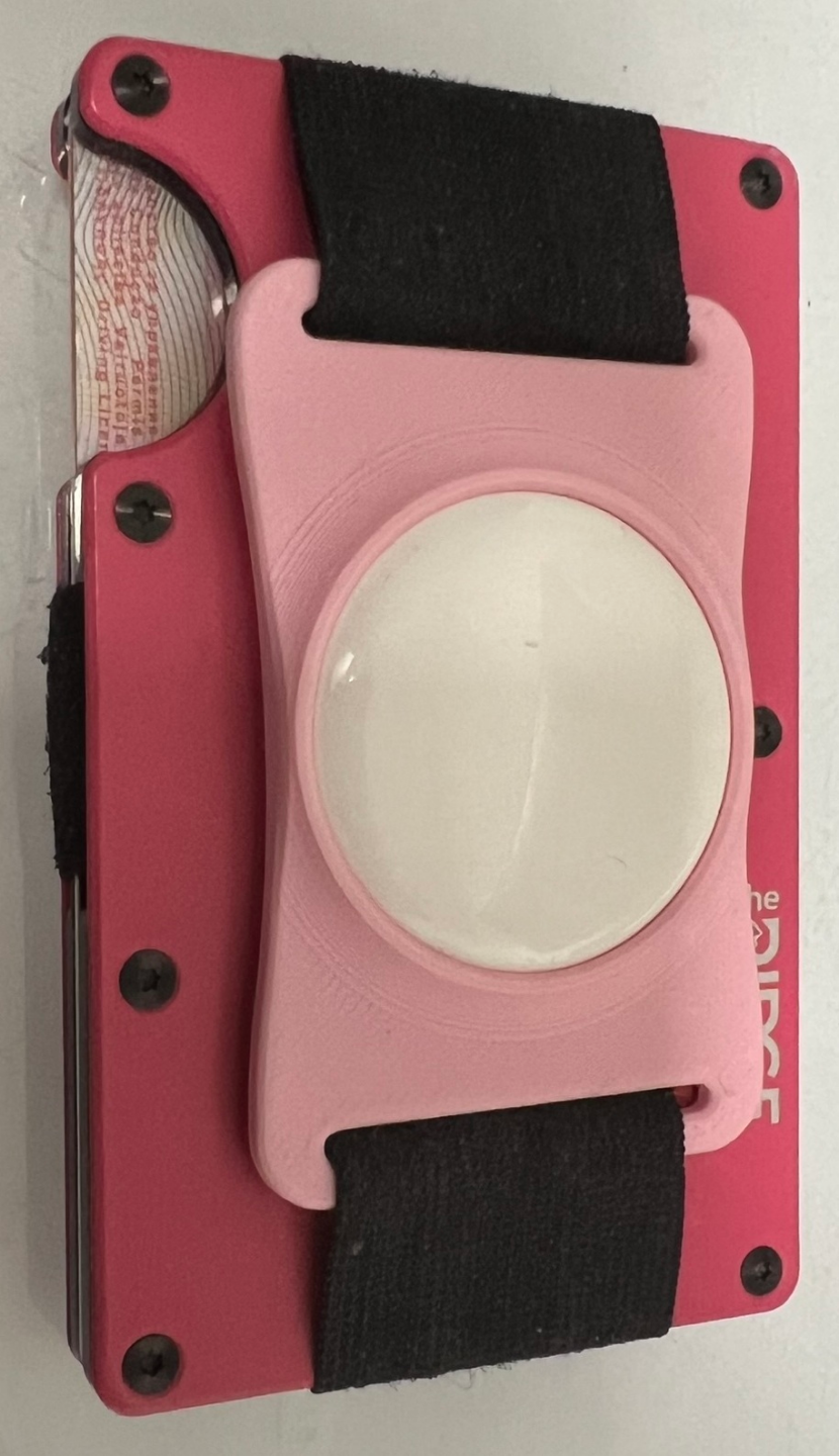 Slim AirTag insert for Ridge Wallet
