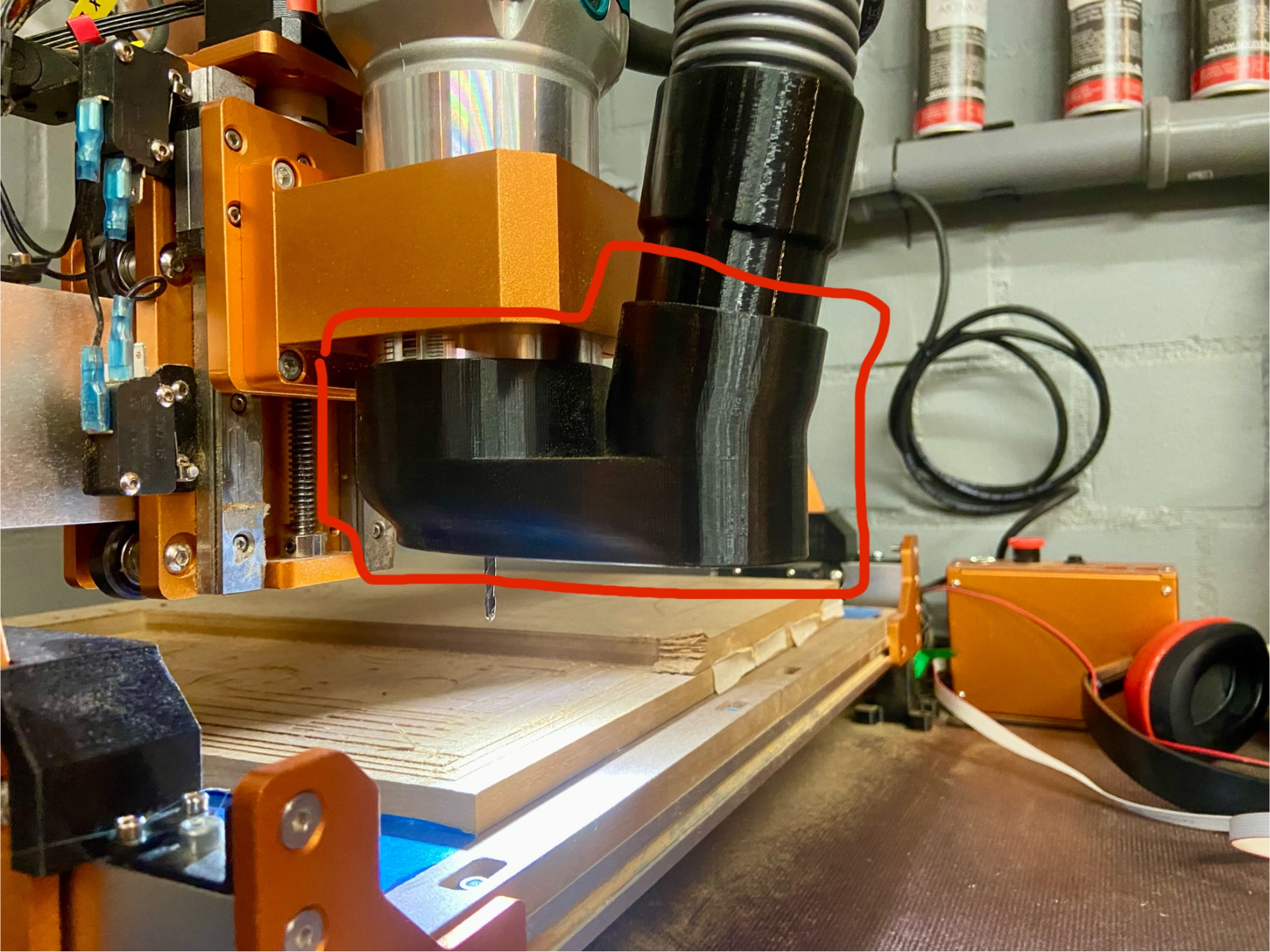 Dust Collection for CNC Router