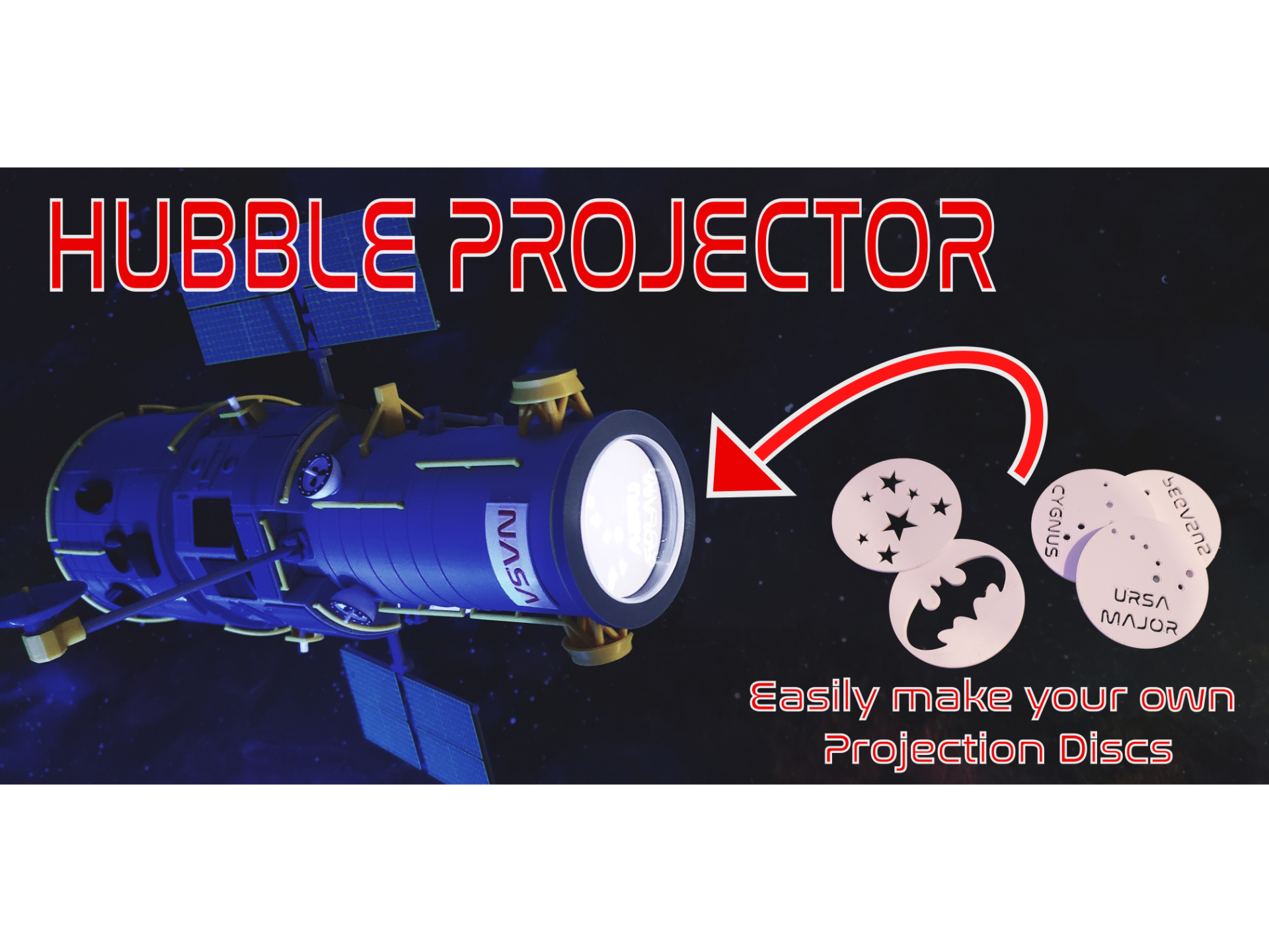 Hubble Telescope Projector