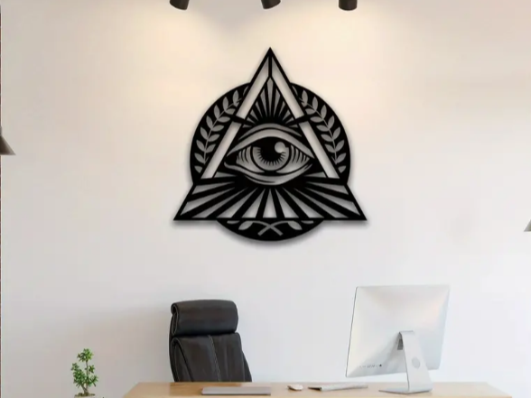 All seeing eye of god