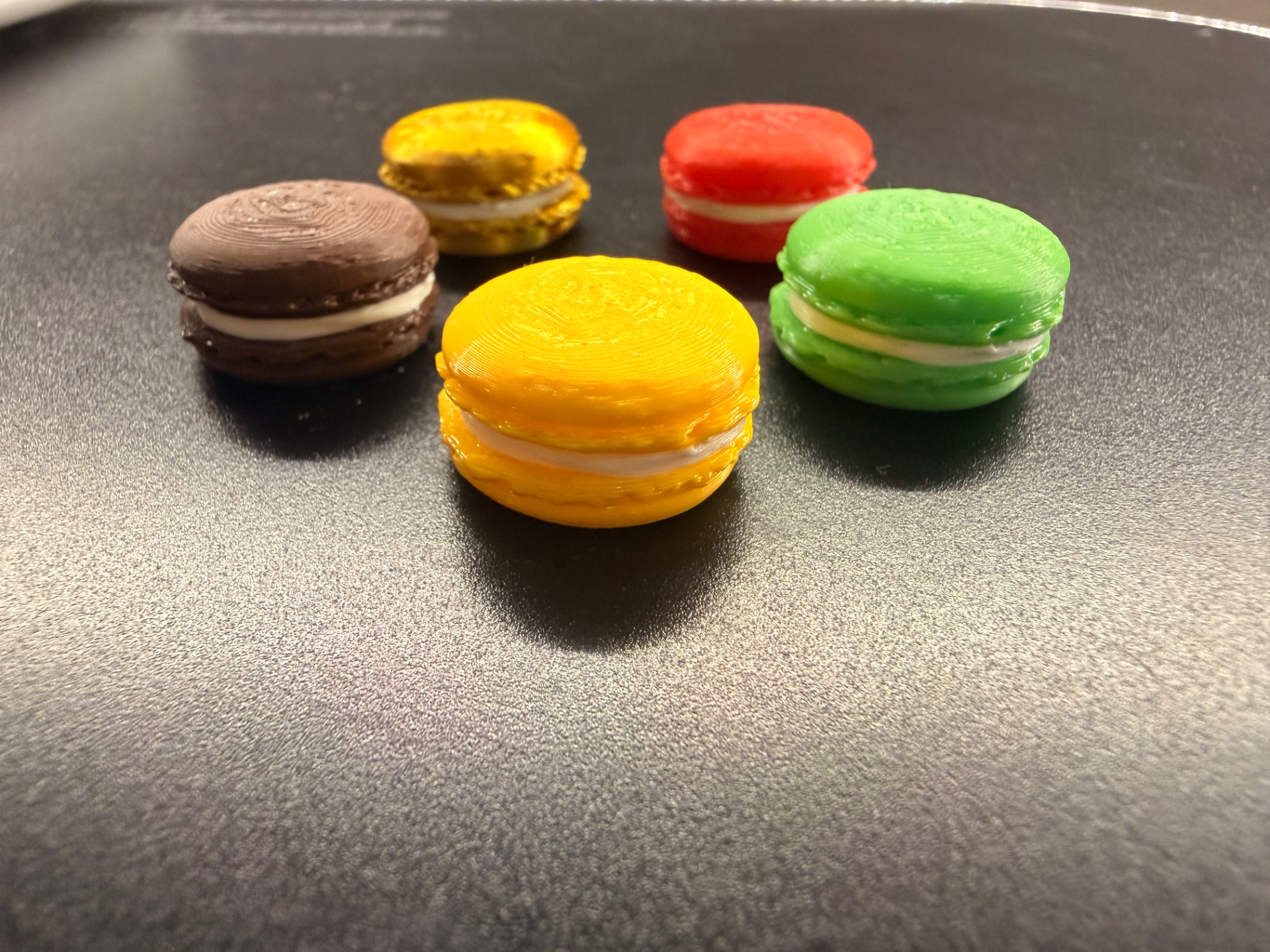 Miniature macaroon cute fast print