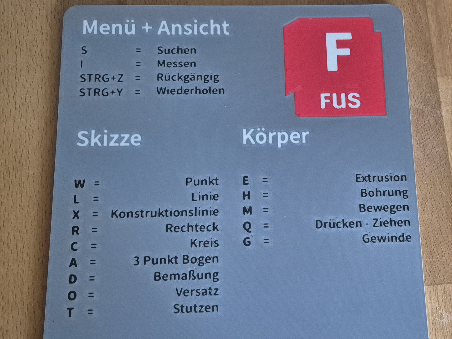 Fusion 360 Mousepad