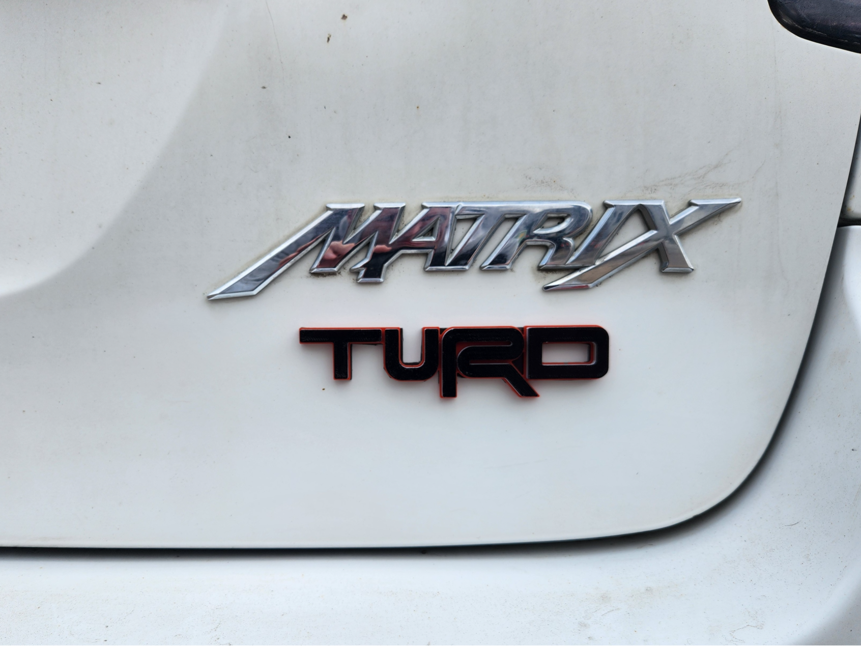 Toyota TURD badge