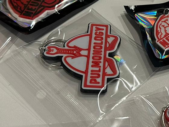 Pulmonology Specialist Keychain