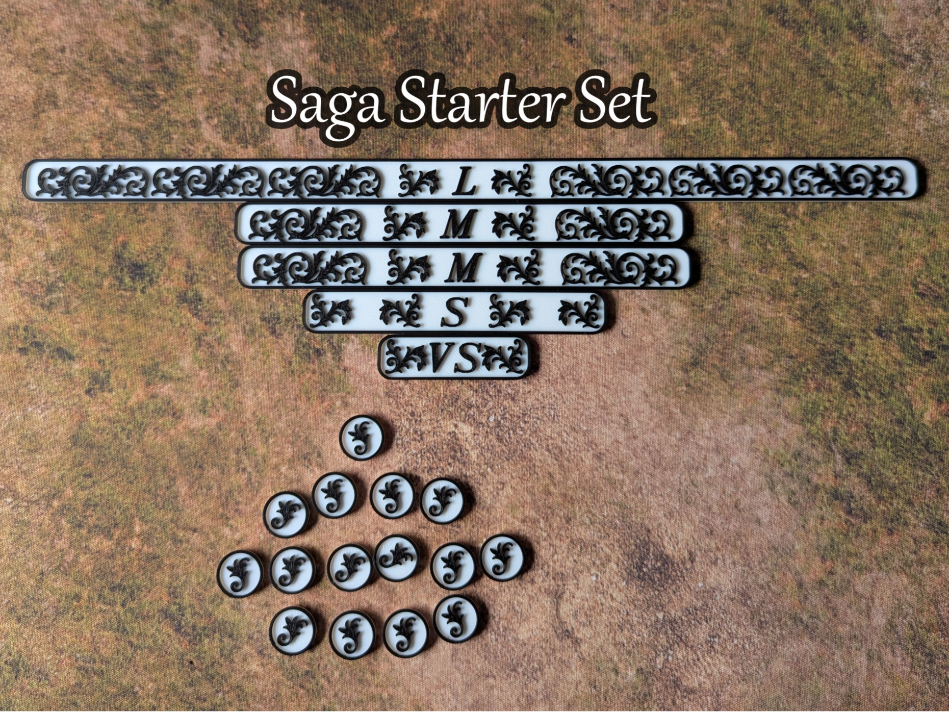 Saga Wargame Starter Set - Template Move & Fatigue