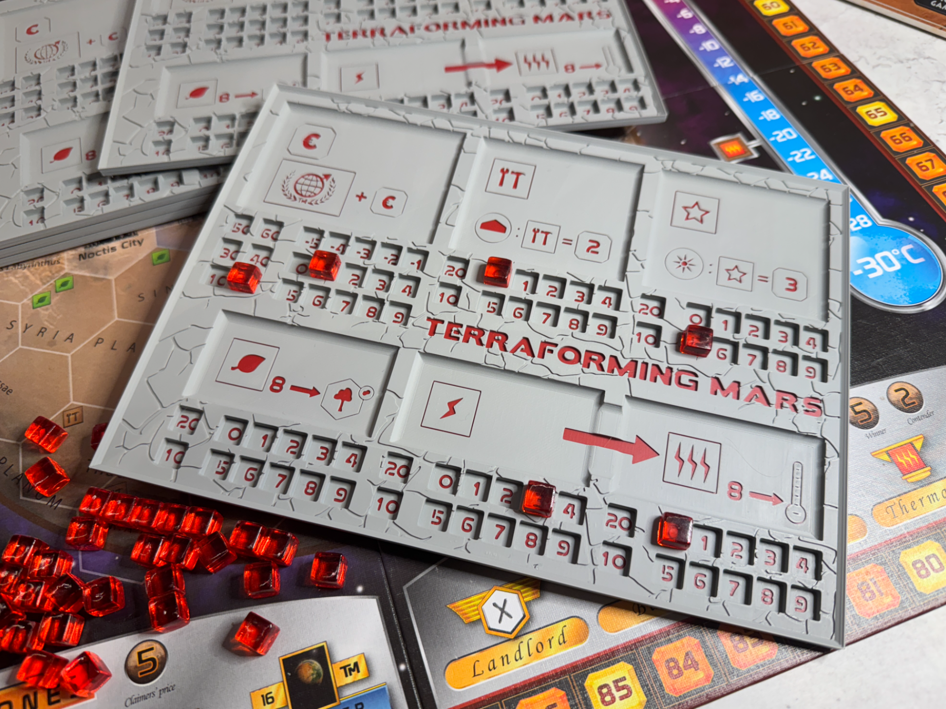 Terraforming mars player board