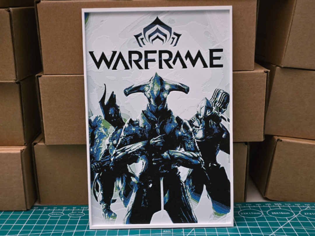 Warframe Poster - Hueforge Art