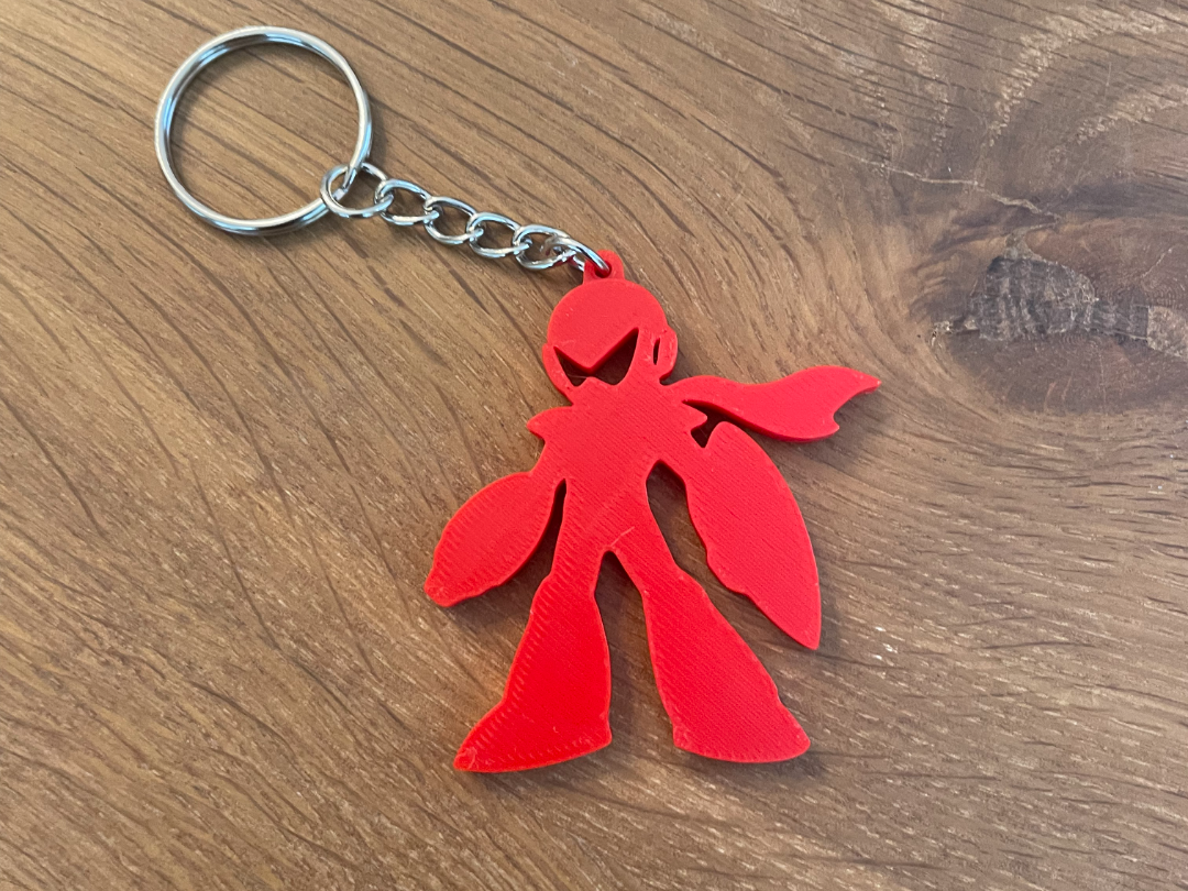Protoman Keychain / 1 color / Megaman / Nintendo