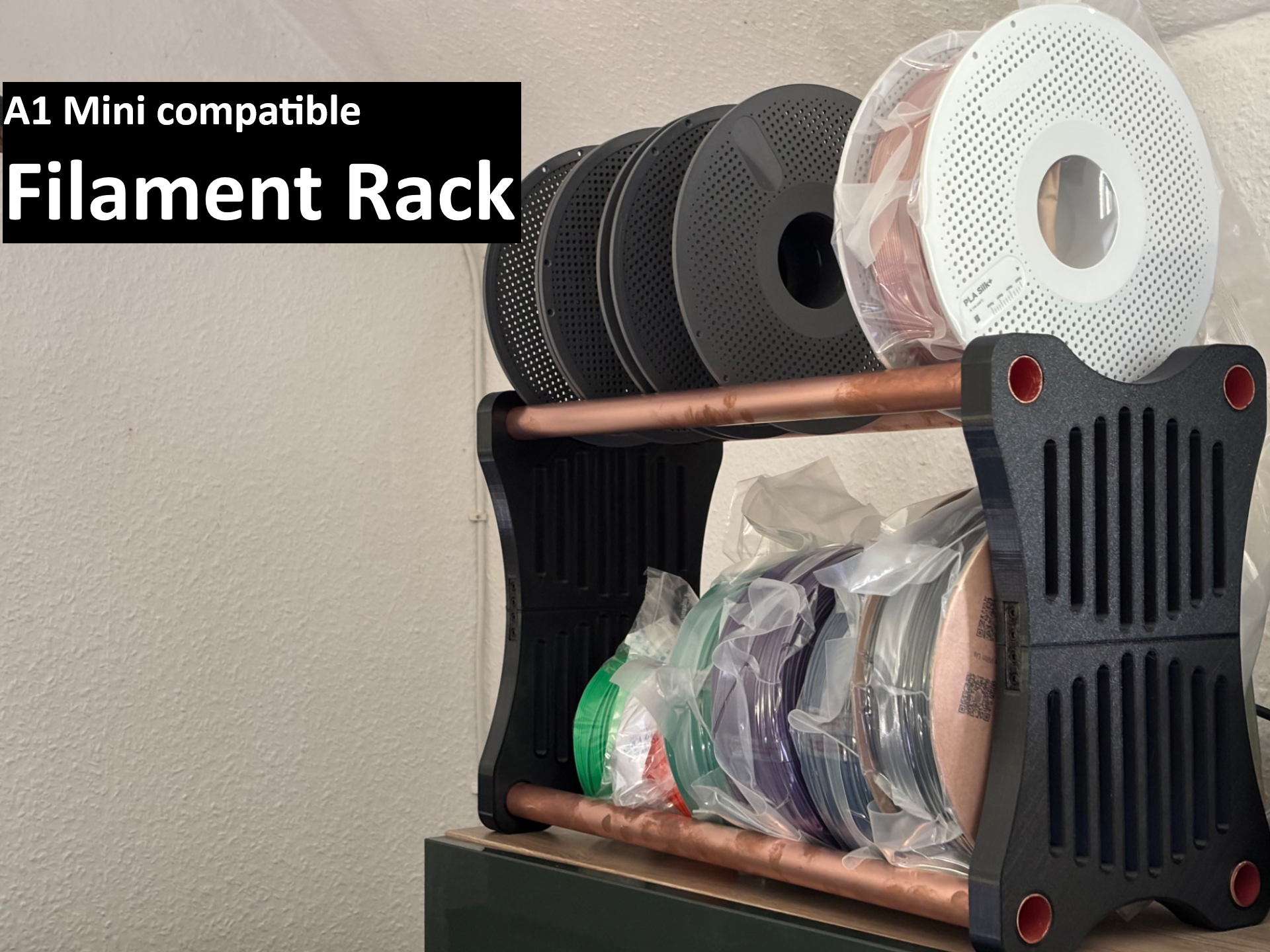 Filament Rack (A1 Mini Compatible)