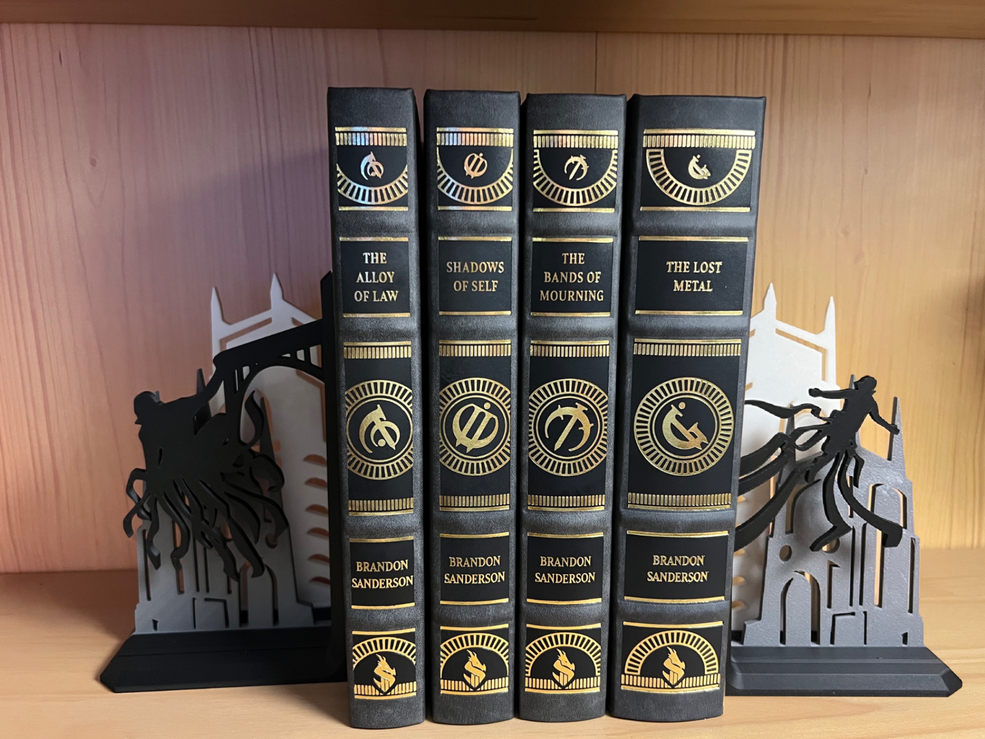 Mistborn Era 2 Layered Bookends