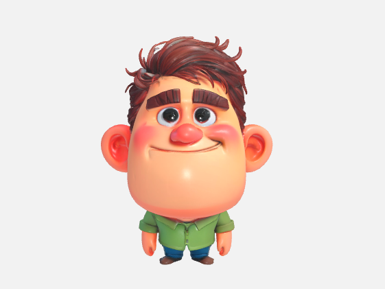 BigHead Boy Figure