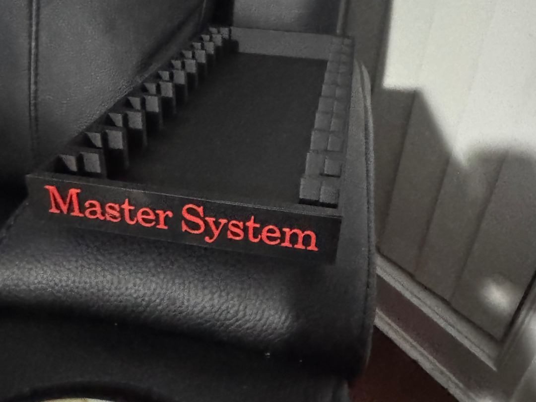 12-Slot Holder for Sega Master System Cartridges
