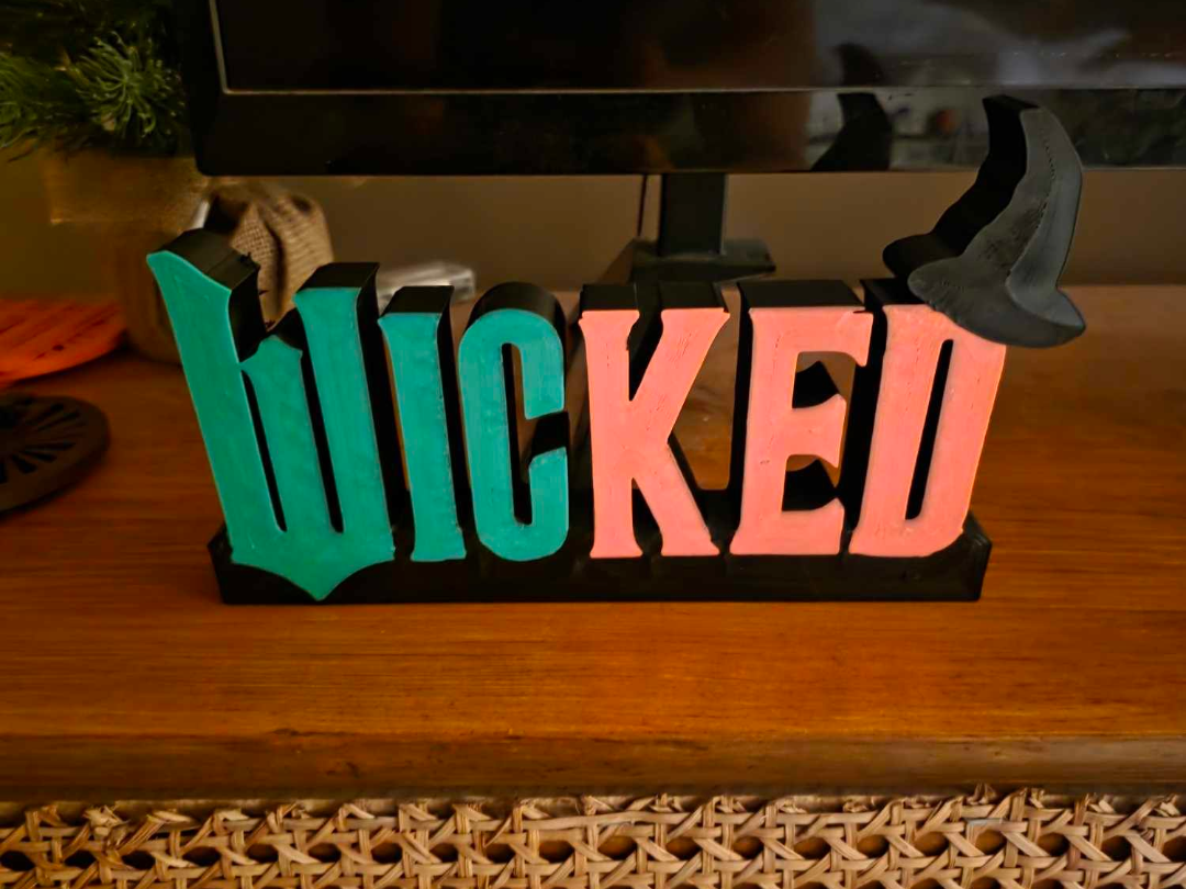 Wicked Display Sign