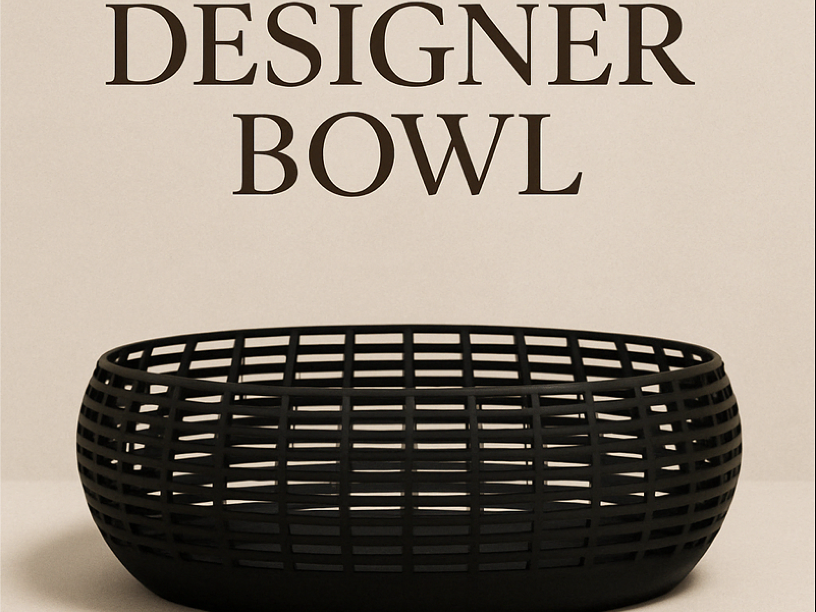 Vassoio  Coppa Bowl Modernbowl Centerpiece