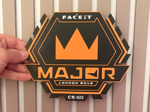 CS:GO Major London 2018 Sign
