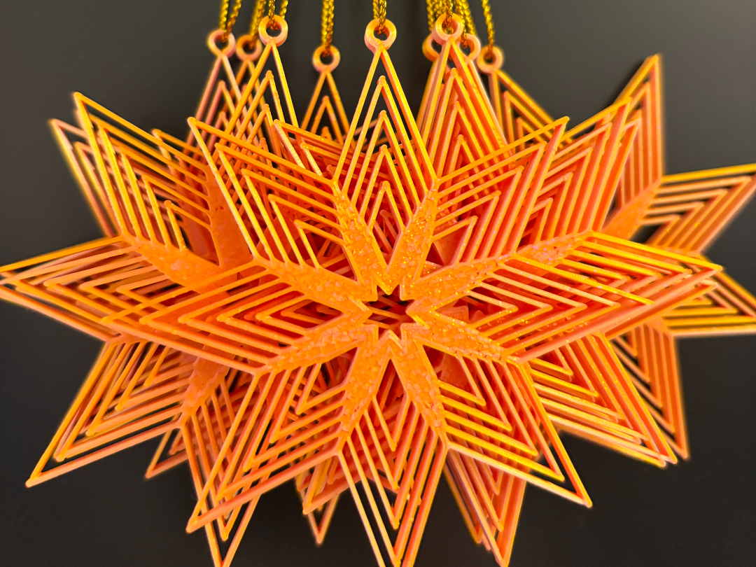 Christmas Star Decoration Hanging
